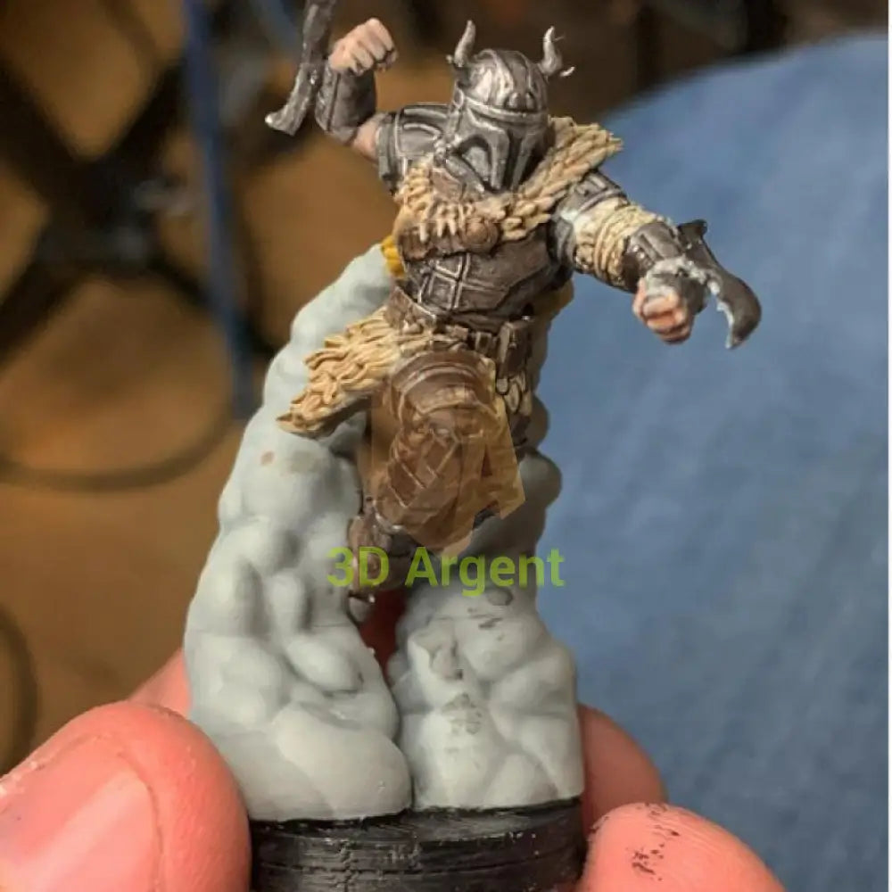 Cultist Beast Hunter resin miniature - render