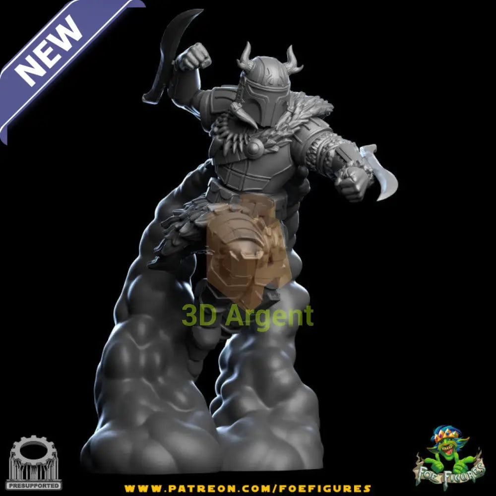 Cultist Beast Hunter resin miniature - promo