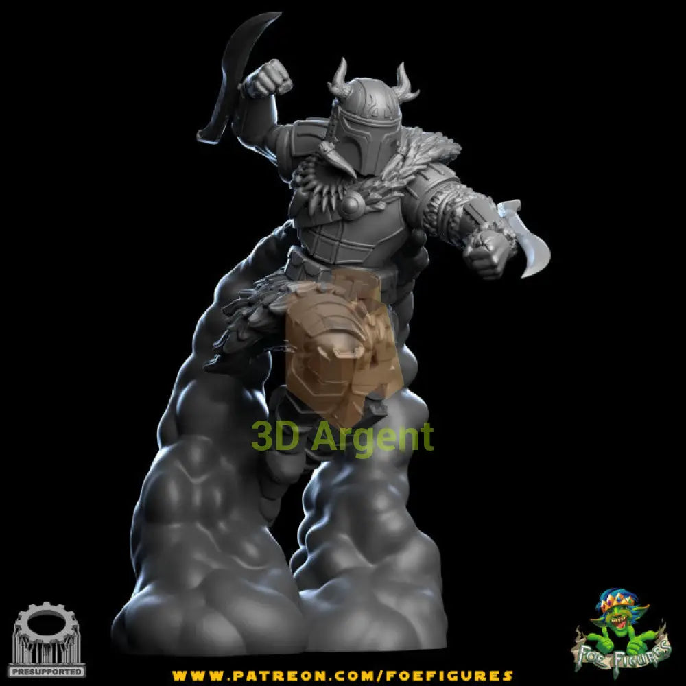 Cultist Beast Hunter resin miniature - promo