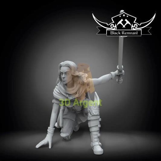 Mara Jade - Star Wars Legion compatible 3D Printed Resin Miniatures Toys & Games:Wargames & Role-Playing:Star Wars