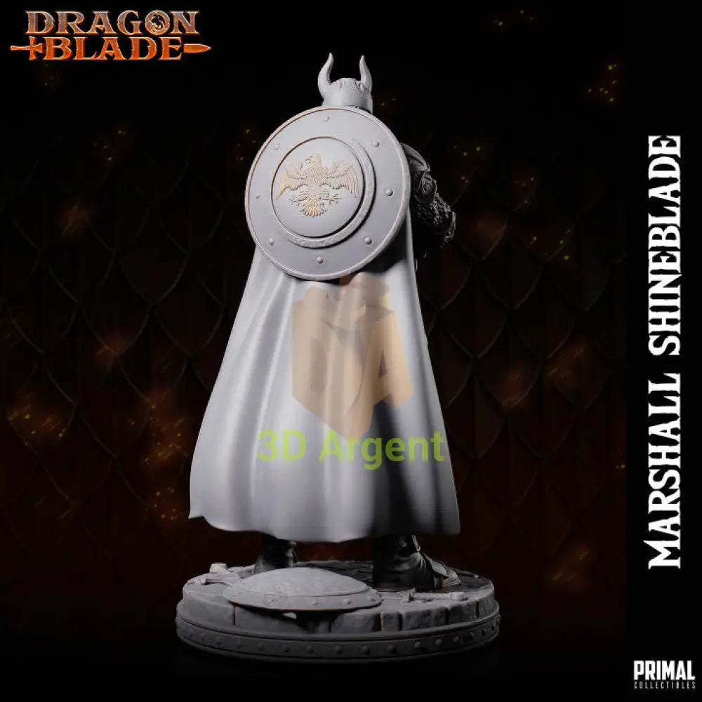 Marshall Shineblade Knight – Dragonblade – Primal Collectibles Resin - Toys & Games:Wargames &