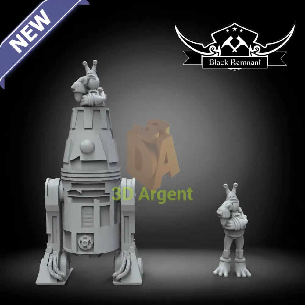 Meebur Gascon – Star Wars Legion Scale 3D Printed Resin Miniature Toys & Games:Wargames & Role-Playing:Star Wars