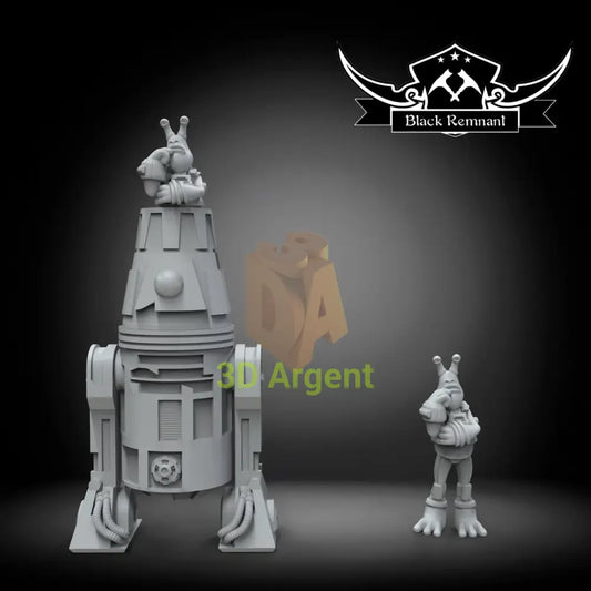 Meebur Gascon – Star Wars Legion Scale 3D Printed Resin Miniature Toys & Games:Wargames & Role-Playing:Star Wars