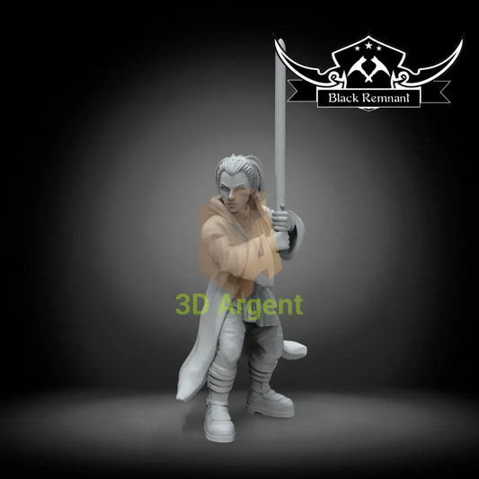 Meetra Surik - Star Wars Legion compatible 3D Printed Resin Miniatures Toys & Games:Wargames & Role-Playing:Star Wars