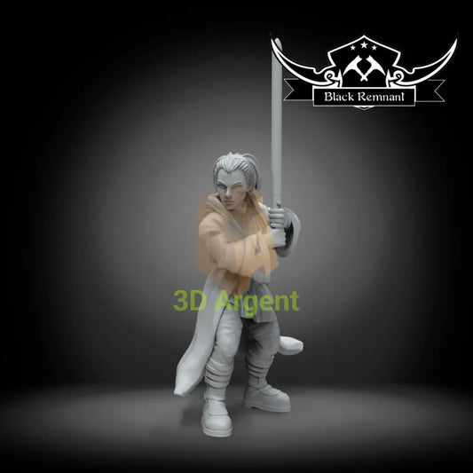 Meetra Surik - Star Wars Legion compatible 3D Printed Resin Miniatures Toys & Games:Wargames & Role-Playing:Star Wars