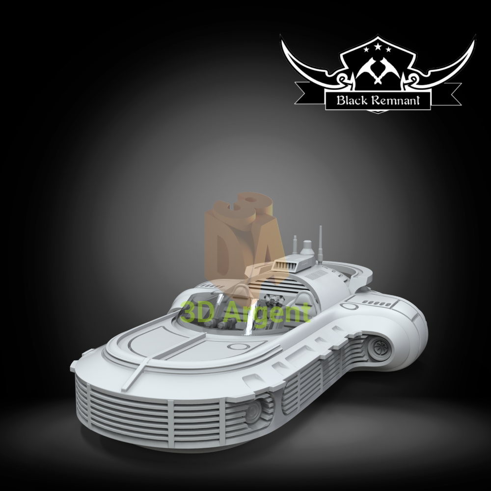 Merrin Jedi Survivor Speeder - Star Wars Legion compatible 3D Printed Resin Miniatures Toys & Games:Wargames &