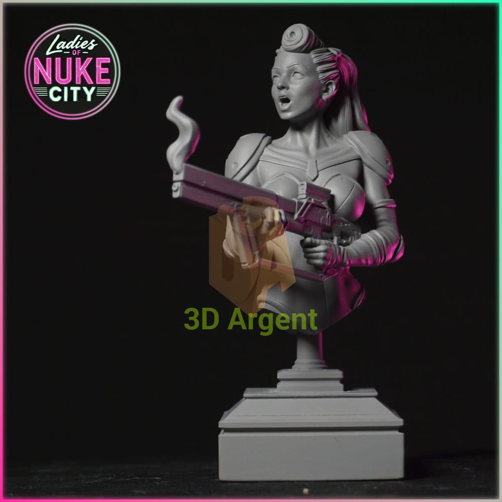 Mira Zenith – Ladies of Nuke City – Gilmorestudio 3D Printed Resin Miniature