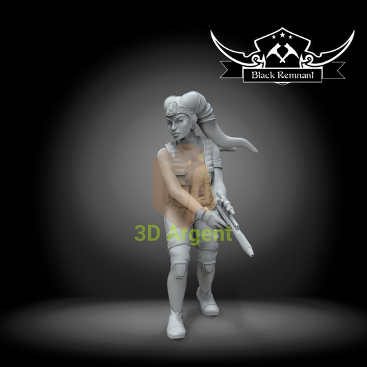 Mission Vao - Star Wars Legion compatible 3D Printed Resin Miniatures Toys & Games:Wargames & Role-Playing:Star Wars