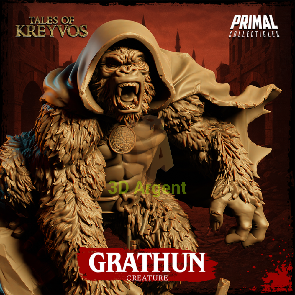 Monkey God Grathun - Toys & Games:Wargames & Role-Playing:Role-Playing:Dungeons & Dragons:Dungeons & Dragons