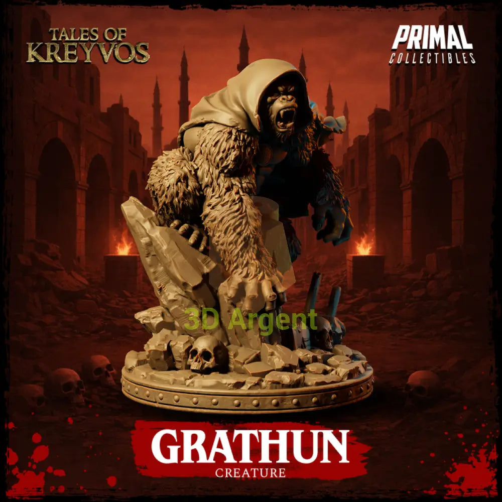 Monkey God Grathun - Toys & Games:Wargames & Role-Playing:Role-Playing:Dungeons & Dragons:Dungeons & Dragons