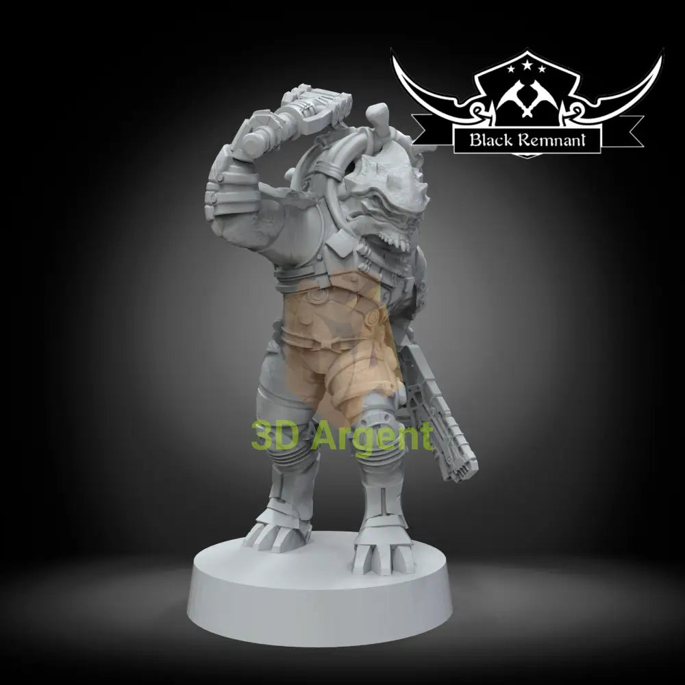 Nakmor Drack Mass Effect - Stargrave D&D 3D Printed Resin Miniatures Toys & Games:Wargames & Role-Playing:Star Wars