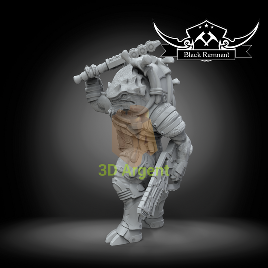Nakmor Drack Mass Effect - Stargrave D&D 3D Printed Resin Miniatures Toys & Games:Wargames & Role-Playing:Star Wars