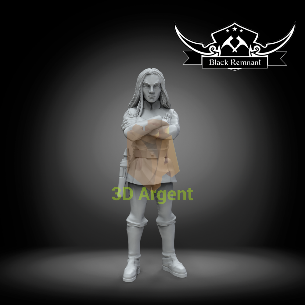 Natasi Daala Star Wars Legion compatible 3D Printed Resin Miniatures Toys & Games:Wargames & Role-Playing:Star Wars