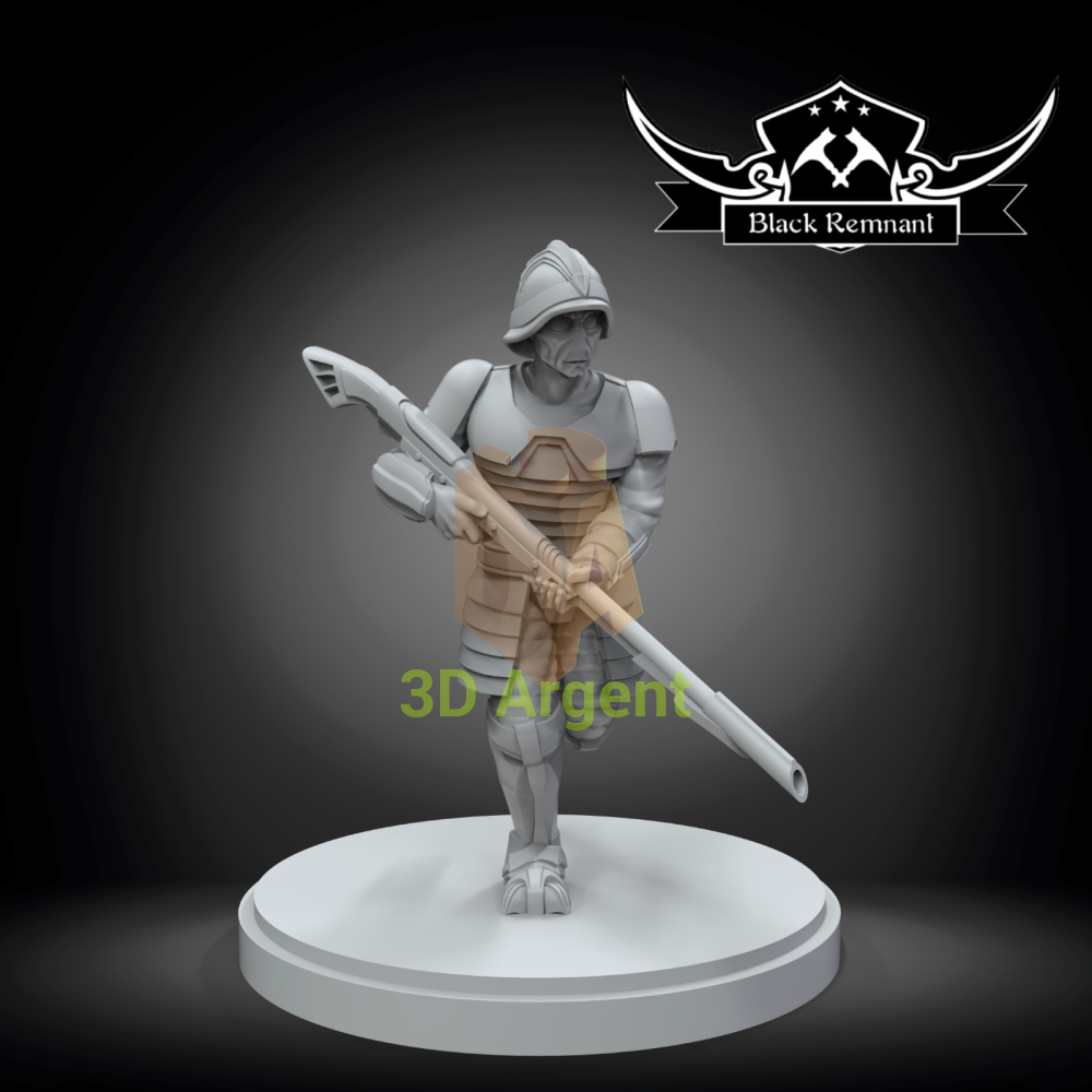 Neimoidian 2 soldier - Star Wars Shatterpoint compatible 3D Resin Miniatures Toys & Games:Wargames & Role-Playing:Star