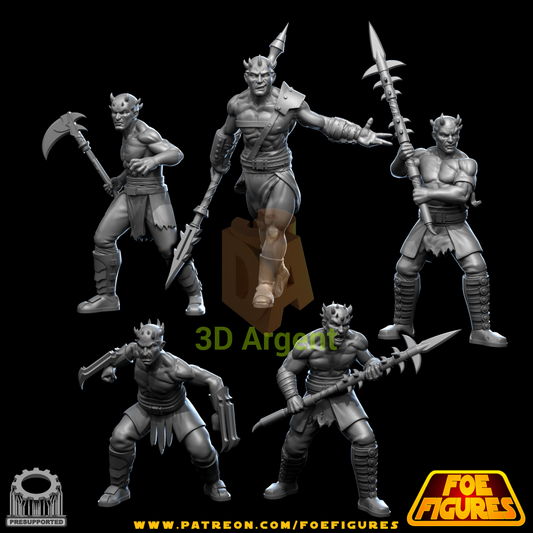 Nightbrother Squad 5x - Dathomirian warriors group shot