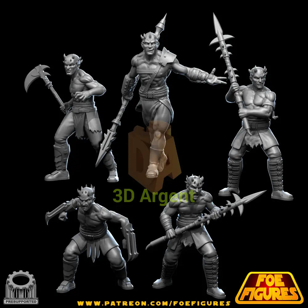 Nightbrother Squad 5x - Dathomirian warriors group shot