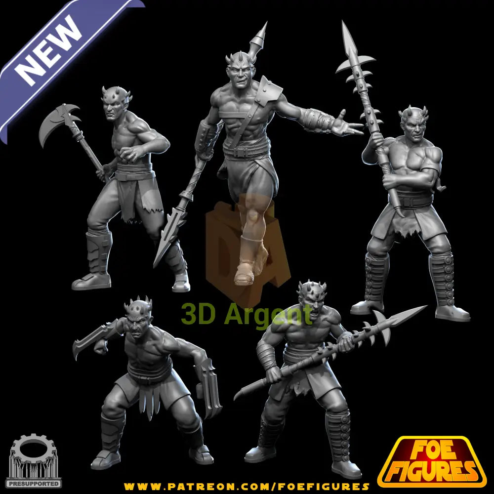Nightbrother Squad 5x - Dathomirian warriors group shot
