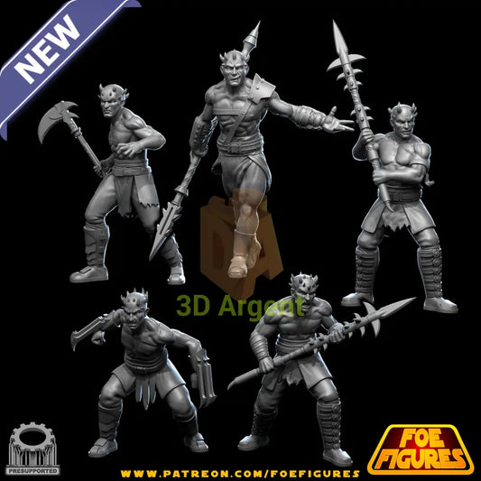 Nightbrother Squad 5x - Dathomirian warriors group shot