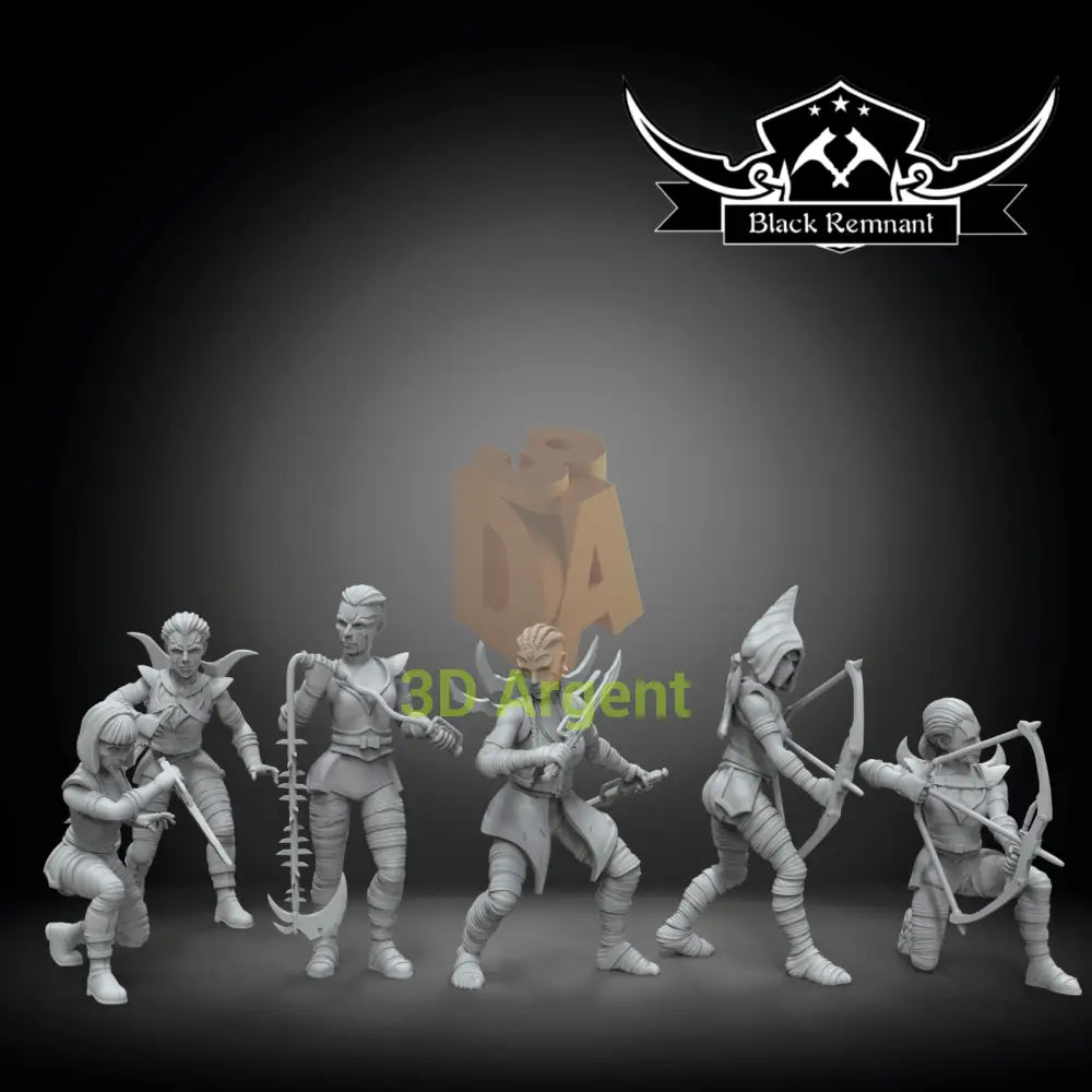 NightSisters 6x Star Wars Legion compatible 3D Resin Miniatures Toys & Games:Wargames & Role-Playing:Star Wars