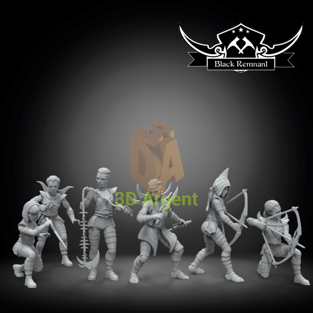 NightSisters 6x Star Wars Legion compatible 3D Resin Miniatures Toys & Games:Wargames & Role-Playing:Star Wars