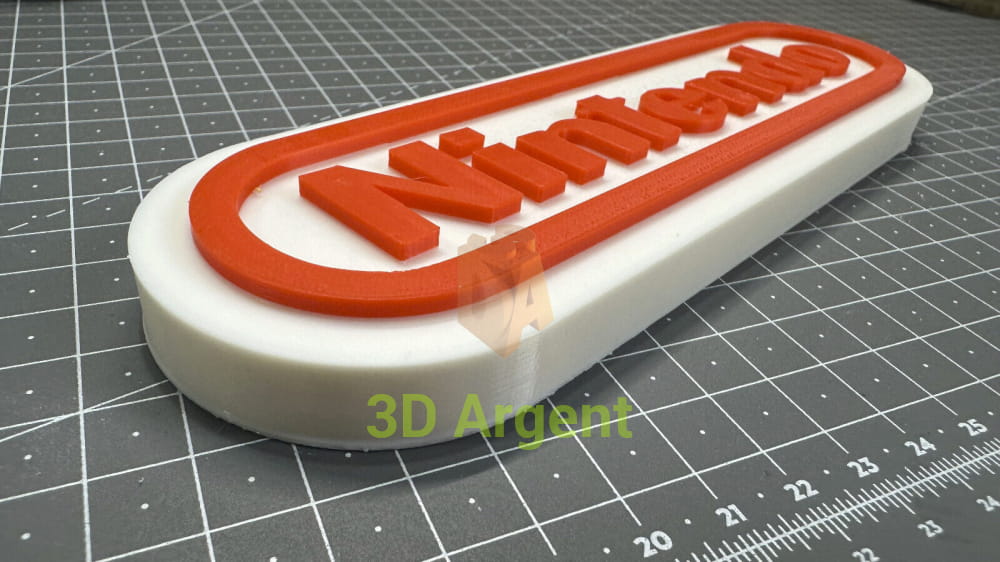 Nintendo - 3D Printed Sign Stand Retro Video Games & Consoles:Video Game Merchandise