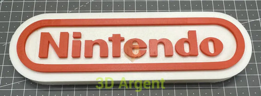 Nintendo - 3D Printed Sign Stand Retro Video Games & Consoles:Video Game Merchandise