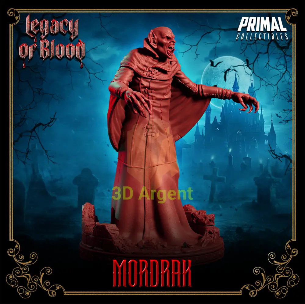 Nosferatu - Mordrak Fantasy compatible D&D DragonLance Miniatures Primal Toys & Games:Wargames &