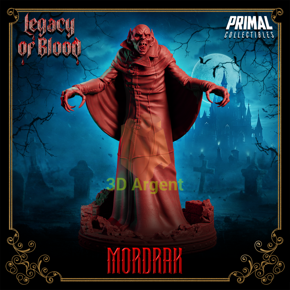 Nosferatu - Mordrak Fantasy compatible D&D DragonLance Miniatures Primal Toys & Games:Wargames &