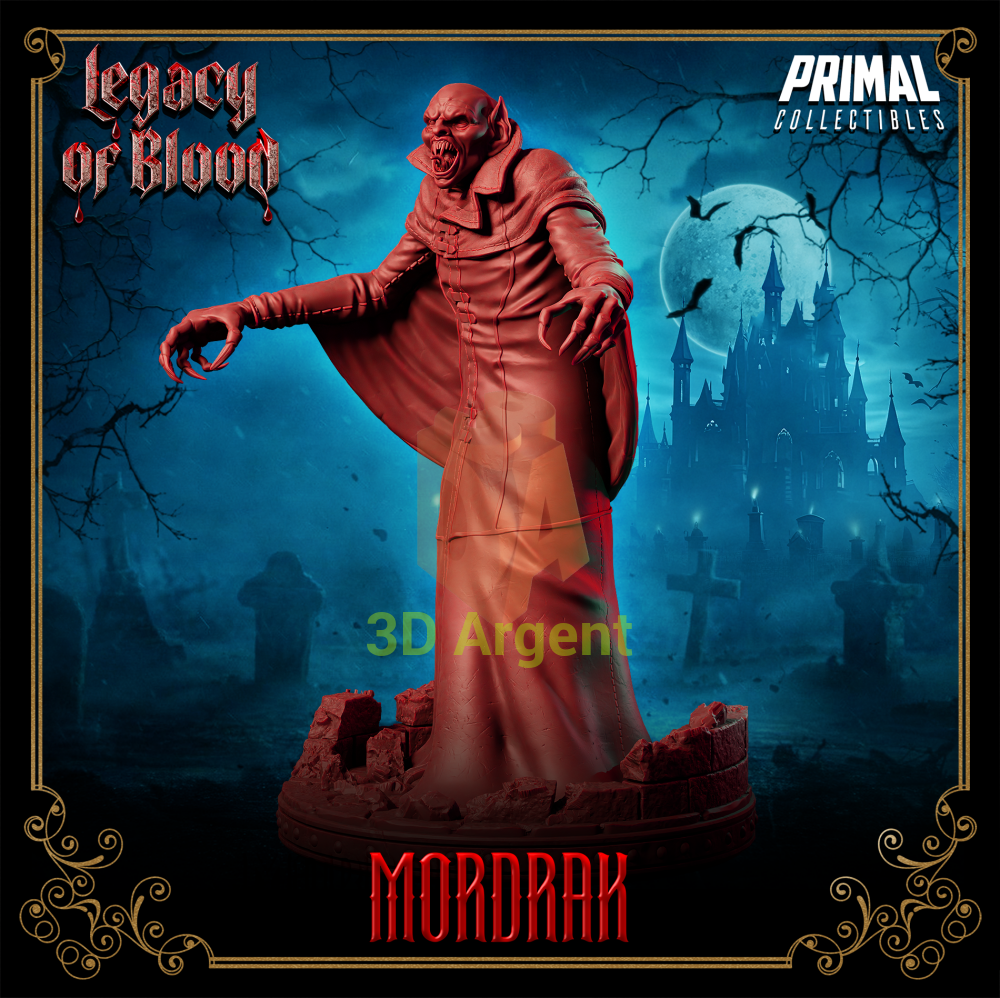 Nosferatu - Mordrak Fantasy compatible D&D DragonLance Miniatures Primal Toys & Games:Wargames &
