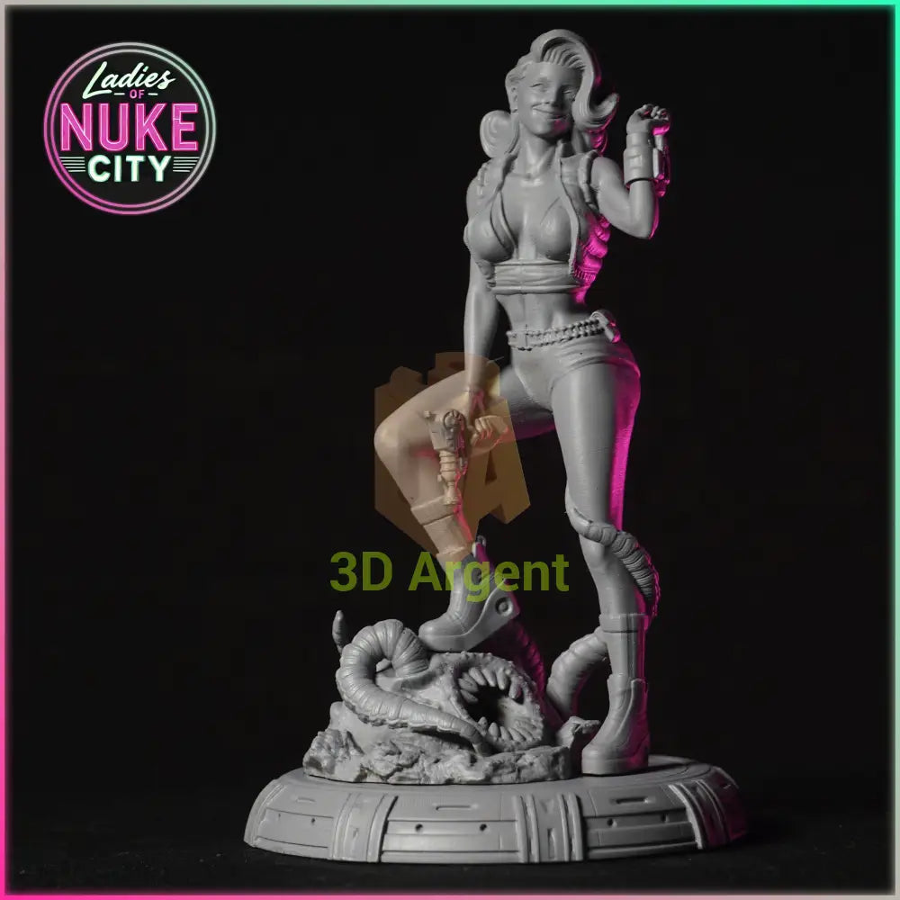 Nova Solstice – Ladies of Nuke City – Gilmorestudio 3D Printed Resin Miniature