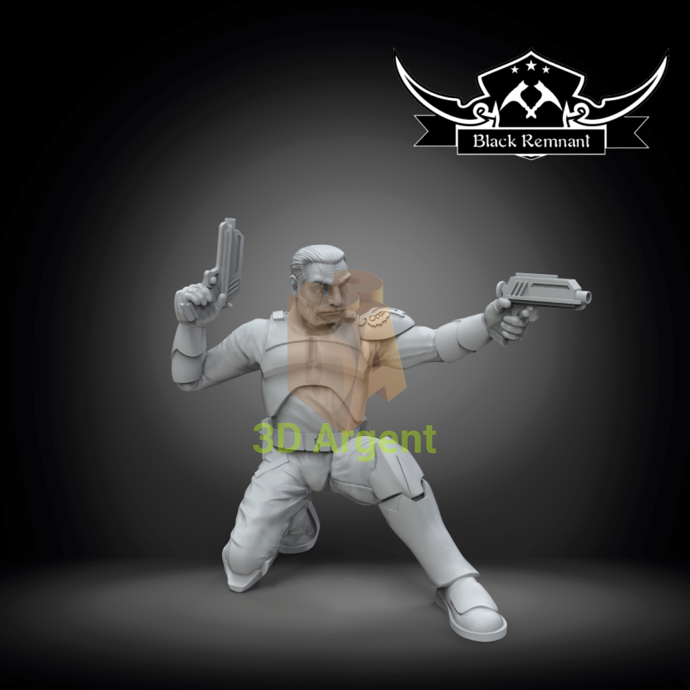 Old Wolffe- Star Wars Legion compatible 3D Printed Resin Miniatures Toys & Games:Wargames & Role-Playing:Star Wars