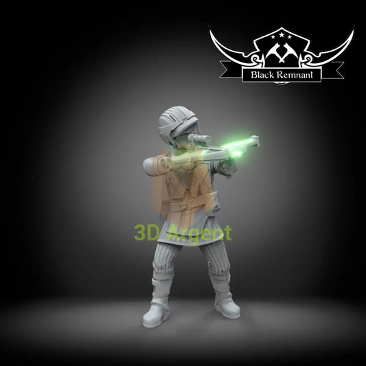 Omega (Season 3) – Star Wars Legion Scale 3D Printed Resin Miniature Toys & Games:Wargames & Role-Playing:Star Wars