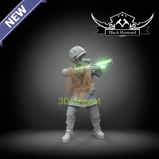 Omega (Season 3) – Star Wars Legion Scale 3D Printed Resin Miniature Toys & Games:Wargames & Role-Playing:Star Wars