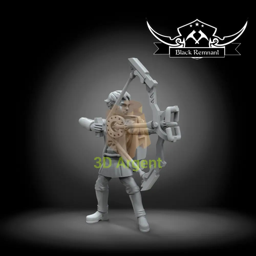 Omega with Bow - Star Wars Legion compatible 3D Printed Resin Miniatures Toys & Games:Wargames & Role-Playing:Star Wars