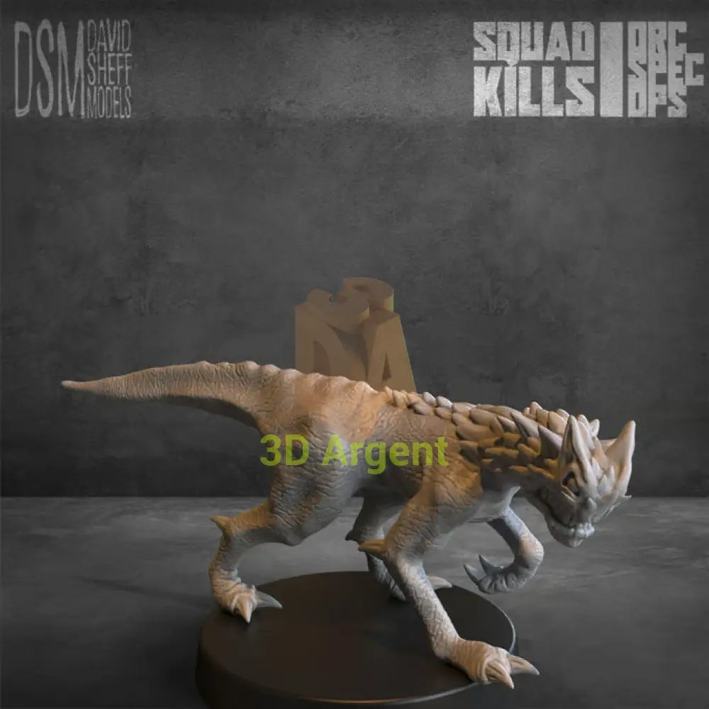 Orc Spec-Ops – David Sheff Models – 3D Printed Resin Miniatures – Sci-Fi 28mm Heroic Scale Toys & Games:Wargames &