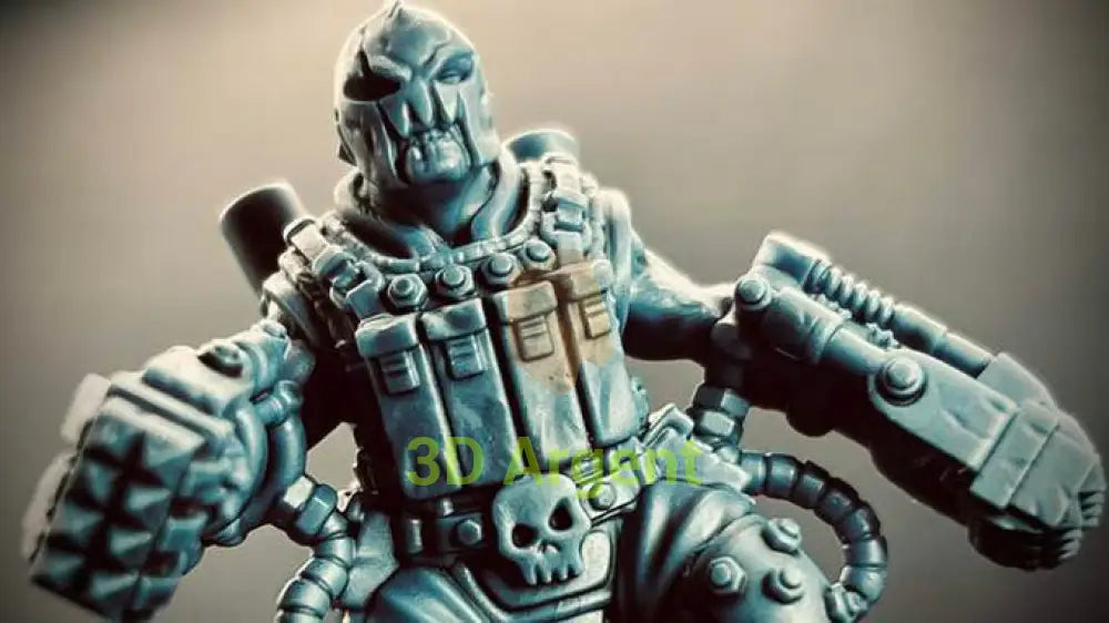 Orc Spec-Ops – David Sheff Models – 3D Printed Resin Miniatures – Sci-Fi 28mm Heroic Scale Toys & Games:Wargames &