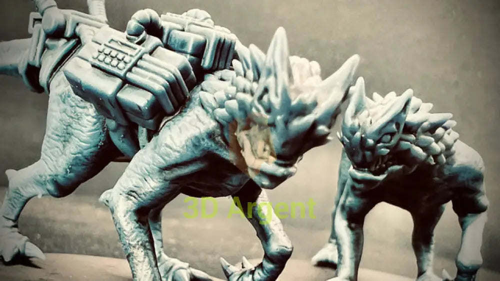 Orc Spec-Ops – David Sheff Models – 3D Printed Resin Miniatures – Sci-Fi 28mm Heroic Scale Toys & Games:Wargames &
