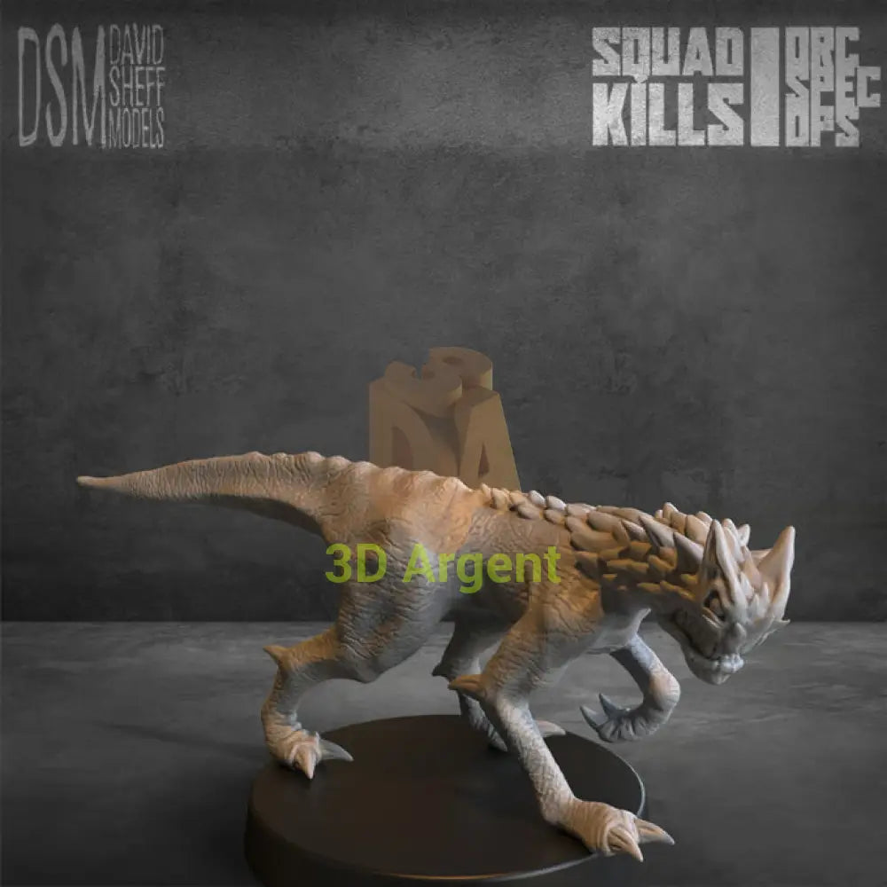 Orc Spec-Ops – David Sheff Models – 3D Printed Resin Miniatures – Sci-Fi 28mm Heroic Scale Toys & Games:Wargames &