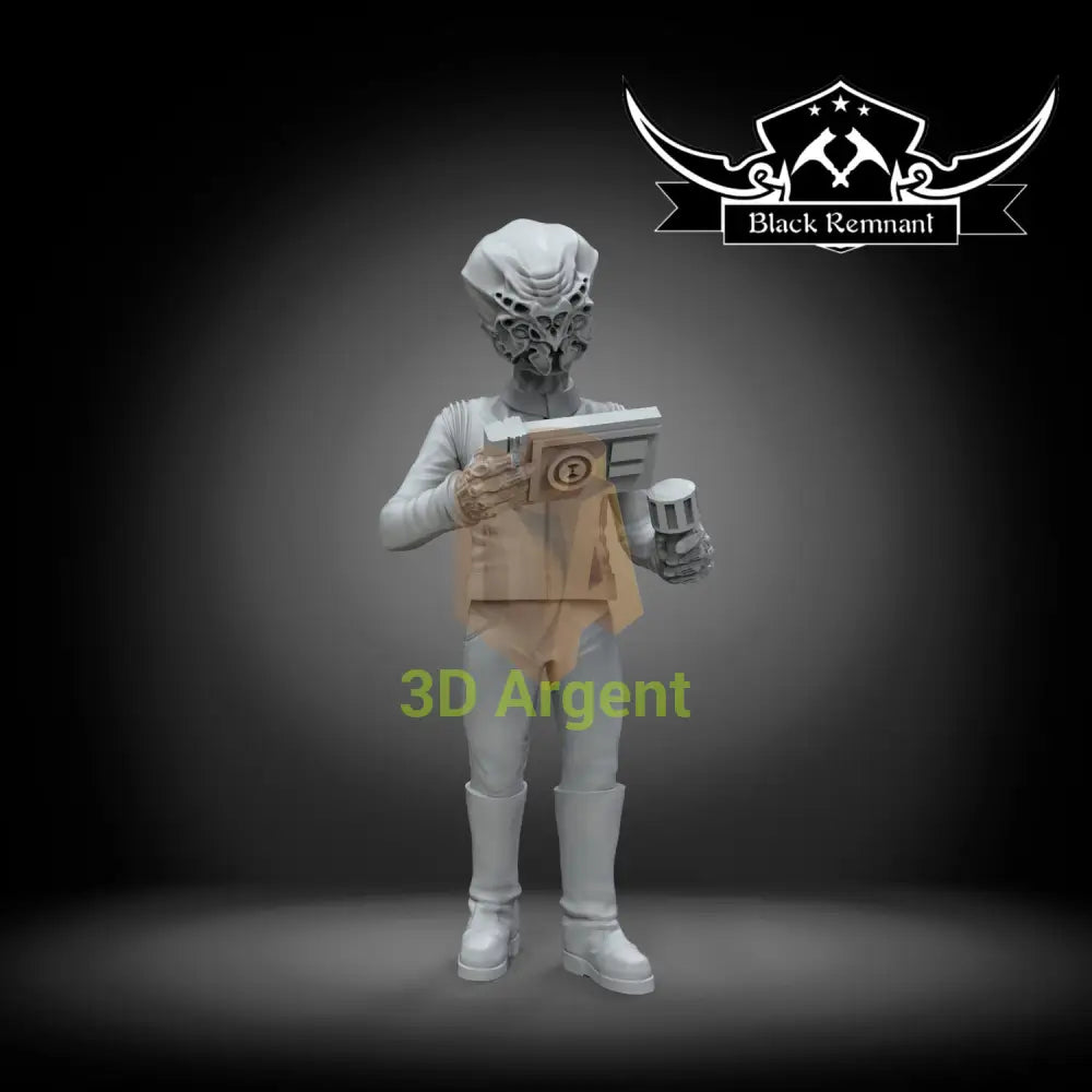 Osnullus crew - Star Trek 28mm compatible 3D Printed Resin Miniatures Toys & Games:Wargames & Role-Playing:Star Wars