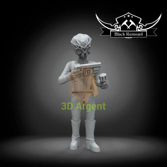 Osnullus crew - Star Trek 28mm compatible 3D Printed Resin Miniatures Toys & Games:Wargames & Role-Playing:Star Wars
