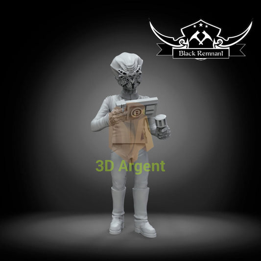 Osnullus crew - Star Trek 28mm compatible 3D Printed Resin Miniatures Toys & Games:Wargames & Role-Playing:Star Wars