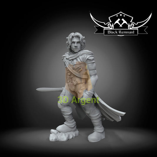 Paul Atréides Dune - Stargrave D&D 3D Printed Resin Miniatures Toys & Games:Wargames & Role-Playing:Star Wars