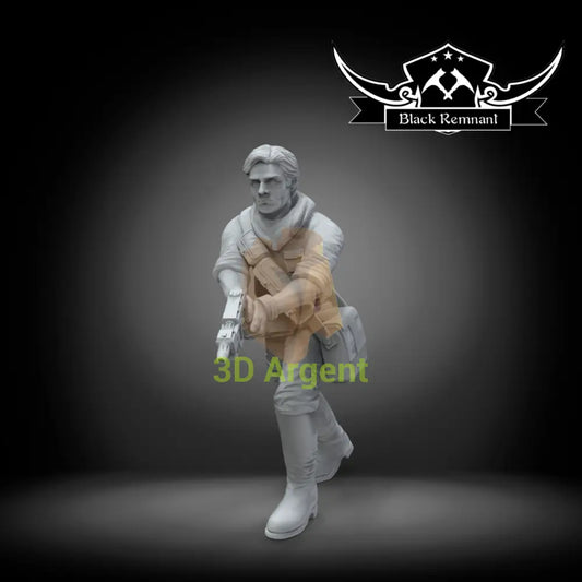 Poe Dameron - Star Wars Legion compatible 3D Printed Resin Miniature Toys & Games:Wargames & Role-Playing:Star Wars