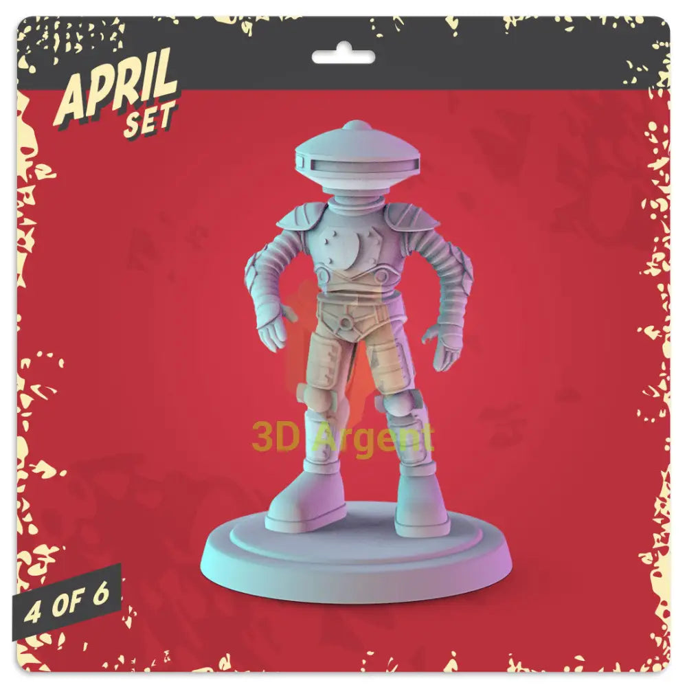 Power Rangers Figures compatible D&D DragonLance Miniatures Pop Minis - 2 Alpha 5 - Toys & Games:Wargames &