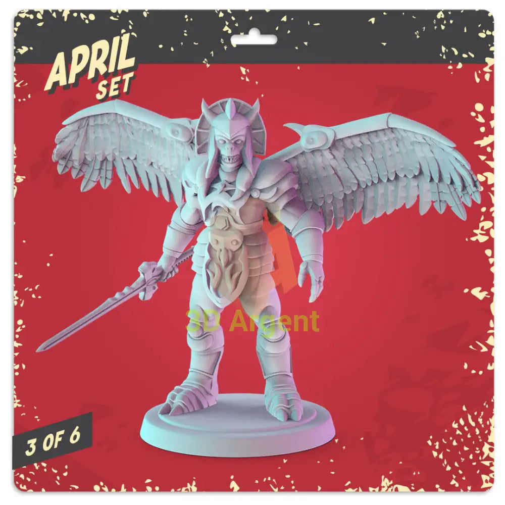 Power Rangers Figures compatible D&D DragonLance Miniatures Pop Minis - 5 Goldar - Toys & Games:Wargames &