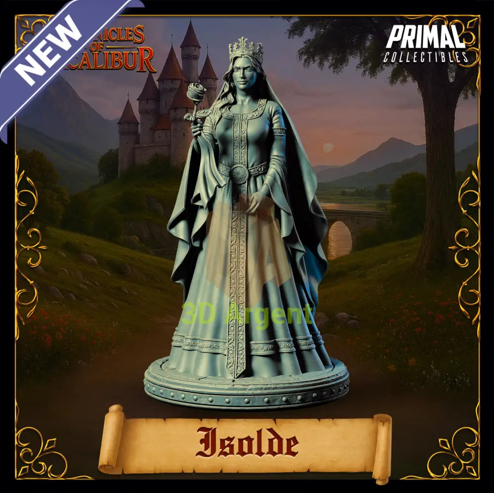 Princess Isolde - Fantasy compatible D&D DragonLance Miniatures Primal