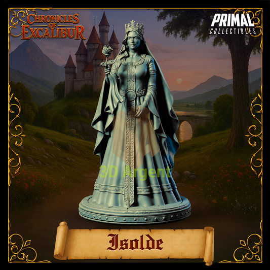 Princess Isolde - Fantasy compatible D&D DragonLance Miniatures Primal