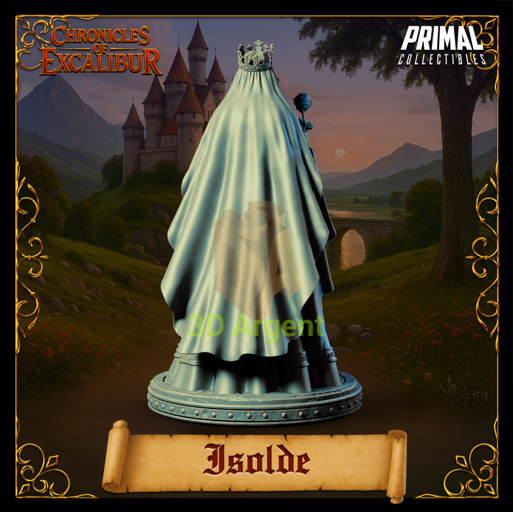 Princess Isolde - Fantasy compatible D&D DragonLance Miniatures Primal