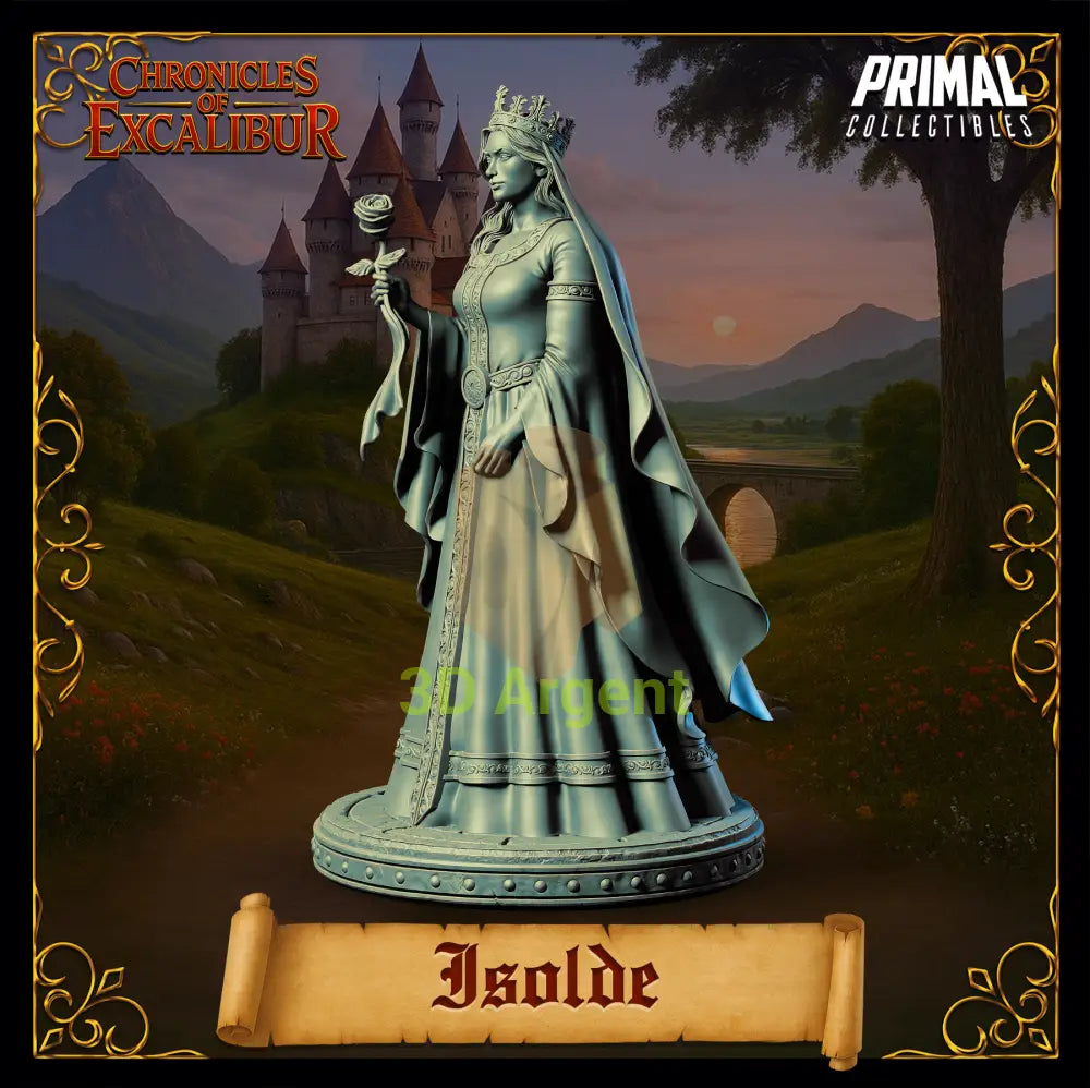 Princess Isolde - Fantasy compatible D&D DragonLance Miniatures Primal