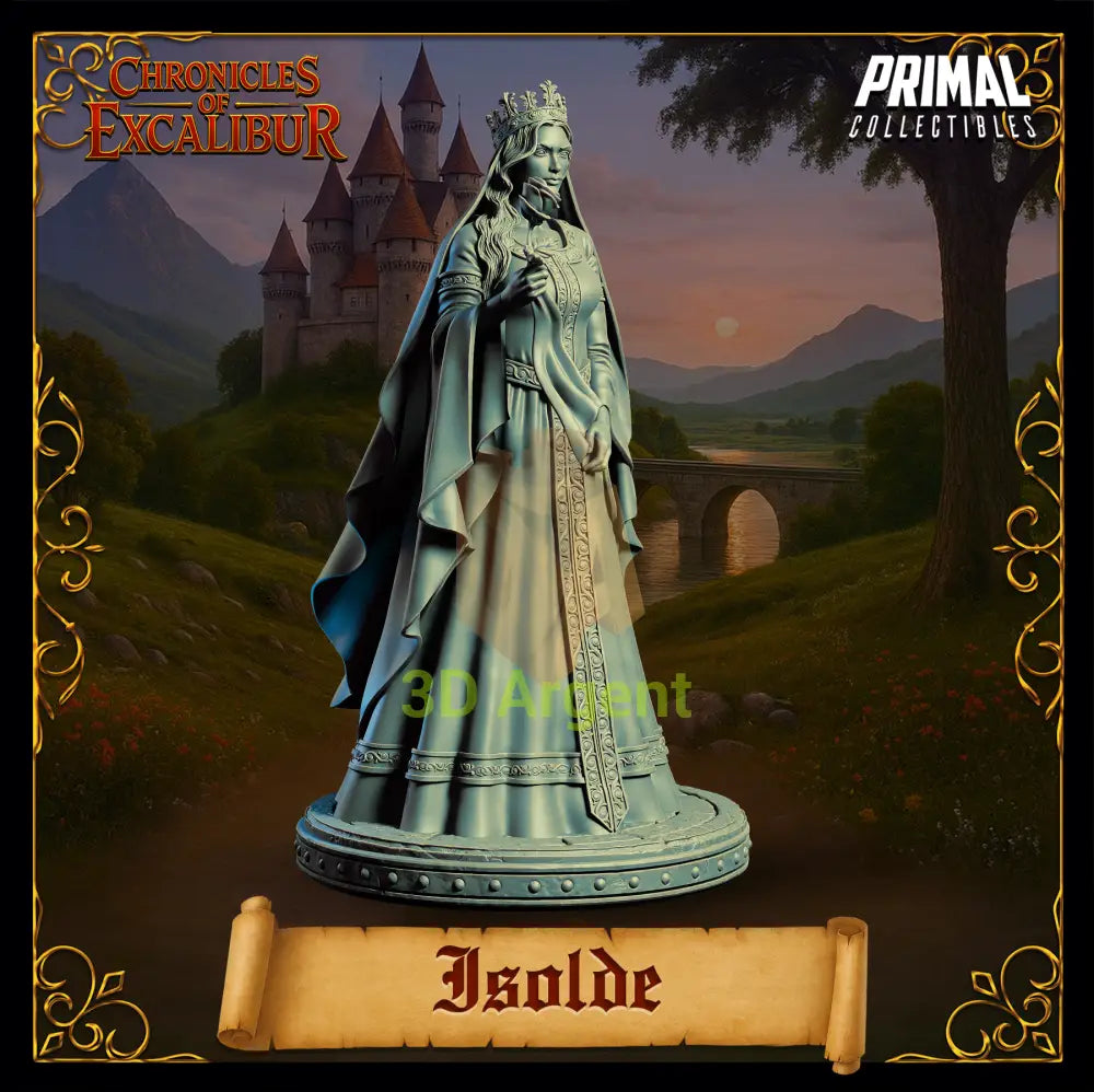 Princess Isolde - Fantasy compatible D&D DragonLance Miniatures Primal